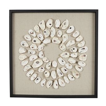 Stella & Eve Shell Handmade Abstract Circular Wall Decor