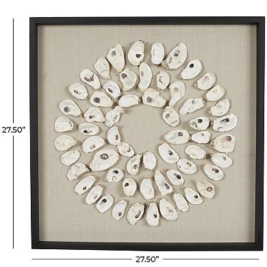 Stella & Eve Shell Handmade Abstract Circular Wall Decor