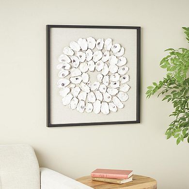 Stella & Eve Shell Handmade Abstract Circular Wall Decor