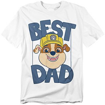 Big & Tall Paw Patrol Best Dad Graphic Tee