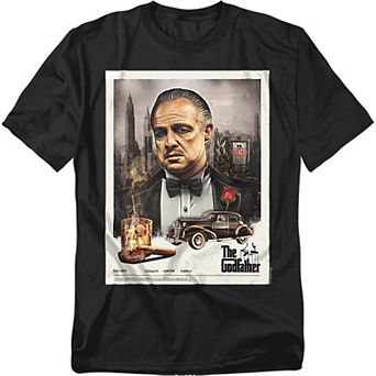 Big & Tall Godfather Vintage Graphic Tee