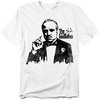 Big & Tall Godfather Silhouette Graphic Tee