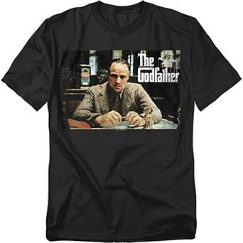 Big & Tall Godfather Don Pic Graphic Tee