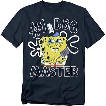 Big & Tall Spongebob #1 BBQ Master Graphic Tee
