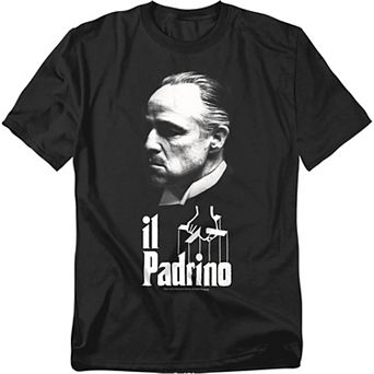 Big & Tall Godfather Il Padrino Graphic Tee