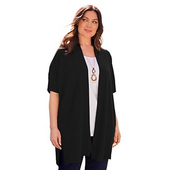 Catherines Women's Plus Size Cashmiracle Cardigan Vest
