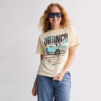 Juniors' Ford Bronco Graphic Tee