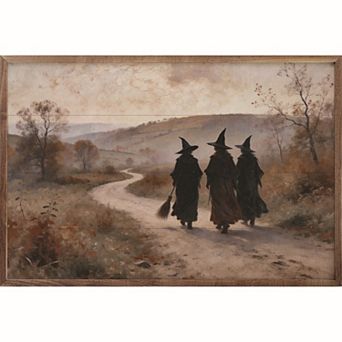 Kendrick Home Walking With The Witches Framed Wall Art