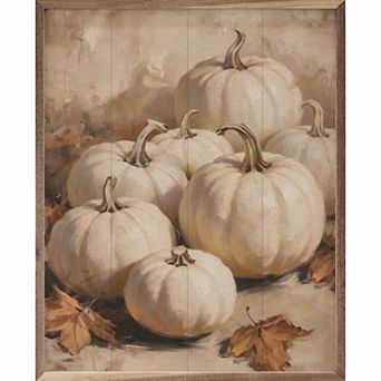 Kendrick Home Pumpkin Gathering Wall Art