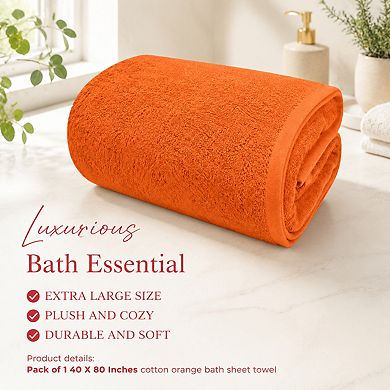 Extra Large Bath Sheet Soft Absorbent Quick Dry Cotton Towel
