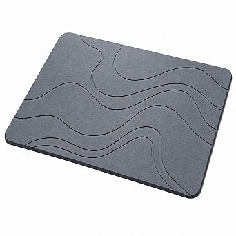 Diatomaceous Earth Bath Mat Non Slip Super Absorbent Quick Drying Easy Clean Modern Design