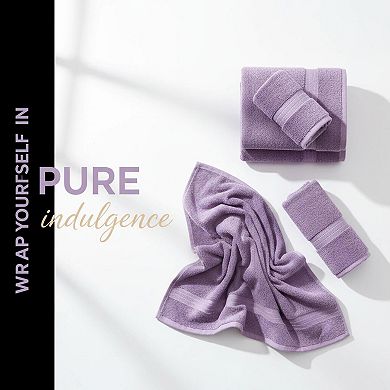 Cotton Bath Towels 6 Pack 24x48 Quick Dry Highly Absorbent Soft Gym Spa Bathroom Pool