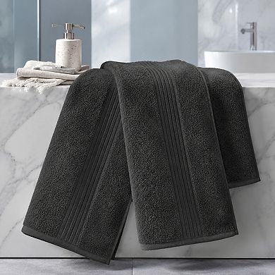 Extra Large Ring Spun Cotton Bath Towel Set 2 Pack Soft Absorbent Easy Care