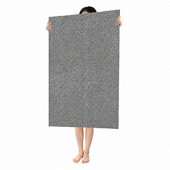 Extra Large Non Slip Shower Mat Soft Loofah Quick Drying Easy Clean