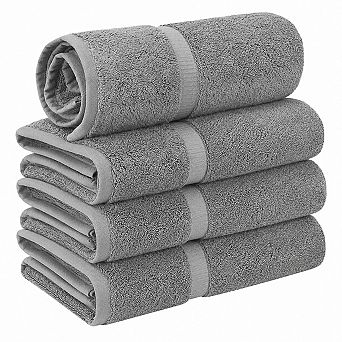 Extra Large Luxury Bath Towels Set Soft Absorbent Spa Quality