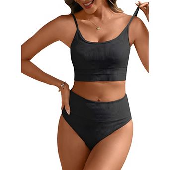 Modern Textured Bikini Set
