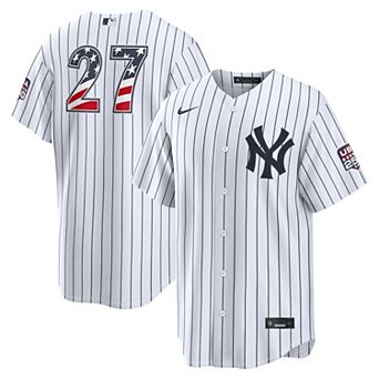 Fourth of July Men's New York Yankees Giancarlo Stanton Nike White USA 250 Stadium Jersey
