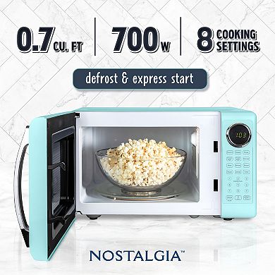 Nostalgia Electrics Nostalgia Retro 0.7 cu. ft. Countertop Microwave