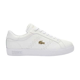 Lacoste Womens/Ladies Powercourt 2.0 Leather Trainers