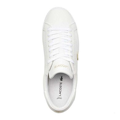 Lacoste Womens/Ladies Powercourt 2.0 Leather Trainers