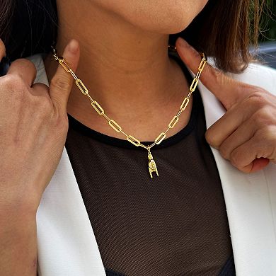 ITALIAN HAND Necklace Charm Pendant Only - Waterproof