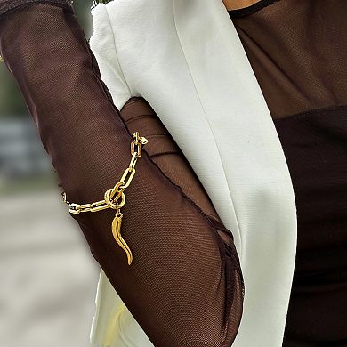 ITALIAN HORN Bracelet Charm Only - Waterproof