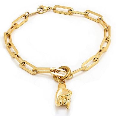 ITALIAN HAND Bracelet Charm Only - Waterproof