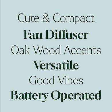 Plant Therapy Home AuraDrop Fan Diffuser - Designed for Easy, Everyday Use
