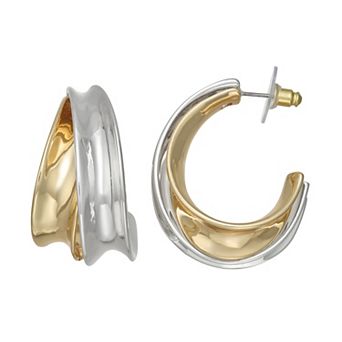 Nine West Alloy Polished Post Earrings