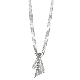 Simply Vera Vera Wang Silver Tone Polished Y-Necklace