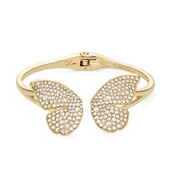 Simply Vera Vera Wang Gold-Tone Polished Butterfly Cuff Bracelet