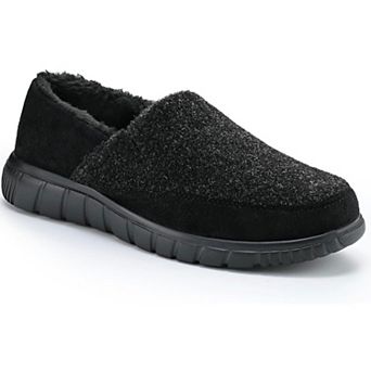 HOMEHOT Mens Slippers Indoor Outdoor Warm House Shoes