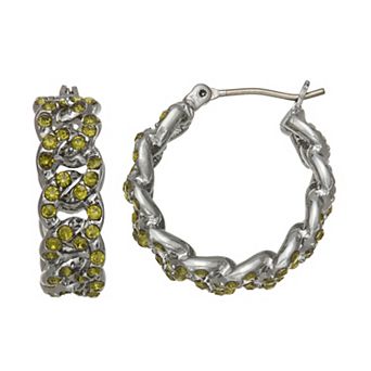Simply Vera Vera Wang Polished Hoop Earrings