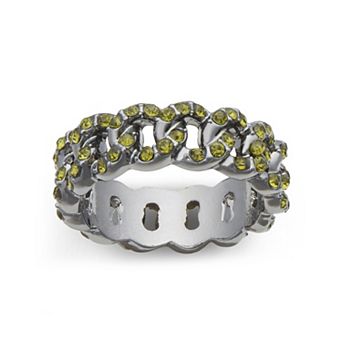 Simply Vera Vera Wang Curb Chain Ring - Size 8