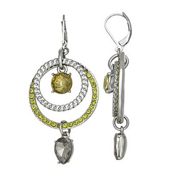 Simply Vera Vera Wang Polished Leverback Orbital Earring Set