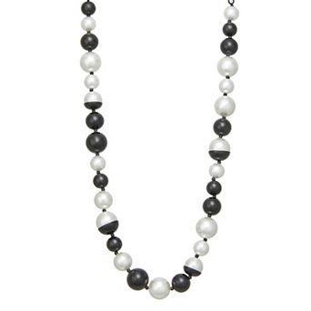 Simply Vera Vera Wang Polished Simulated Pearl Collar Necklace