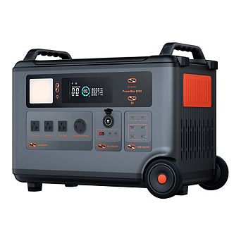 OSCAL PowerMax 6000W Portable Power Station 3600Wh LFP,120 240V Split Voltage