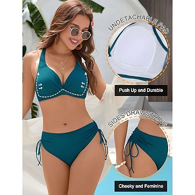 High Cut Bikini Swim Set