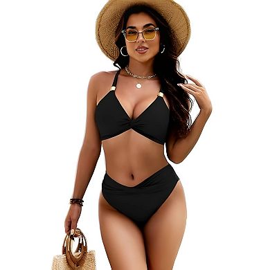 Women Two Piece Swim Set