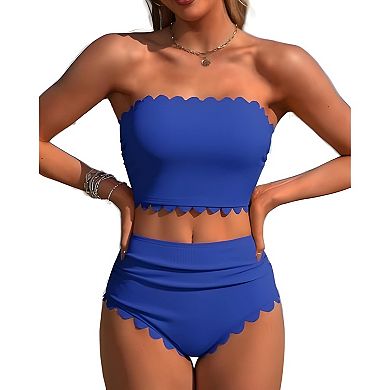 Ribbed Swimwear Set Women