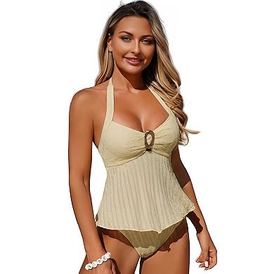 Two Piece Tankini Swimwear