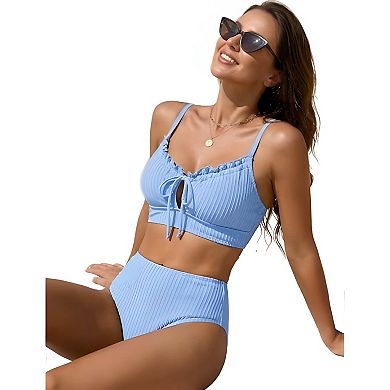 Textured Swim Bikini Women
