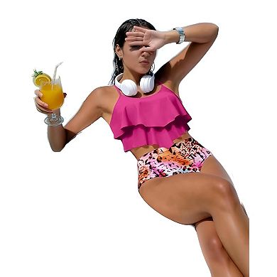 Women Summer Tankini Set