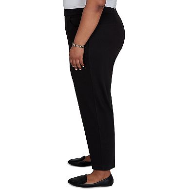 Plus Size Alfred Dunner Travel Advisory Short Length Pants
