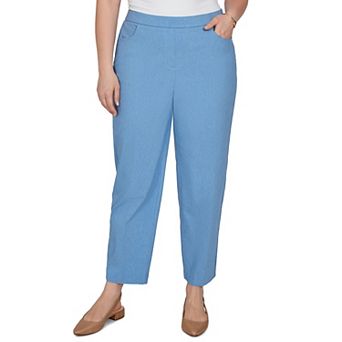 Plus Size Alfred Dunner Provence Millennium Flat Front Pants