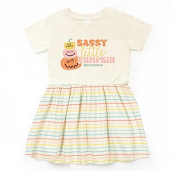 SmileyWorld Sassy Little Pumpkin - Toddler Graphic Dress