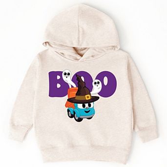 Leo the Truck Boo Wizard Hat - Toddler Hoodie