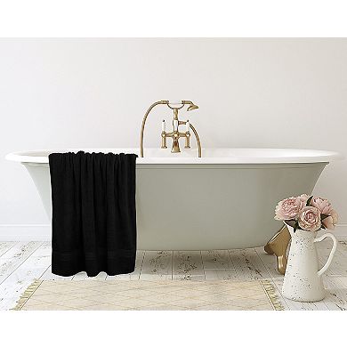 Luxuriobath Bath Sheets 2 Piece 600 GSM 35x70 Inches Ring Spun Cotton Highly Absorbent Quick Dry