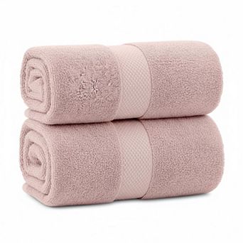 Luxury 650 GSM Cotton Bath Sheet Towels 2 Pack Soft Absorbent Quick Dry Large