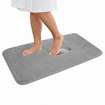 Memory Foam Bath Mat Non Slip Absorbent Quick Dry Cozy Easy Clean Rug